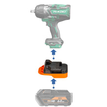 Load image into Gallery viewer, AEG 18V to Hikoki 18V Battery Adapter