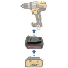 Load image into Gallery viewer, CAT 18V to DeWalt 20V Battery Adapter