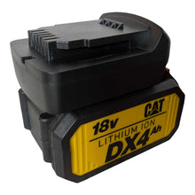 Load image into Gallery viewer, CAT 18V to DeWalt 20V Battery Adapter
