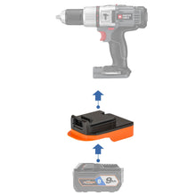 Load image into Gallery viewer, RIDGID 18V to Porter Cable 18V Battery Adapter