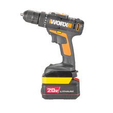 Load image into Gallery viewer, Bauer 20V to WORX 20V PowerShare (Orange) Battery Adapter
