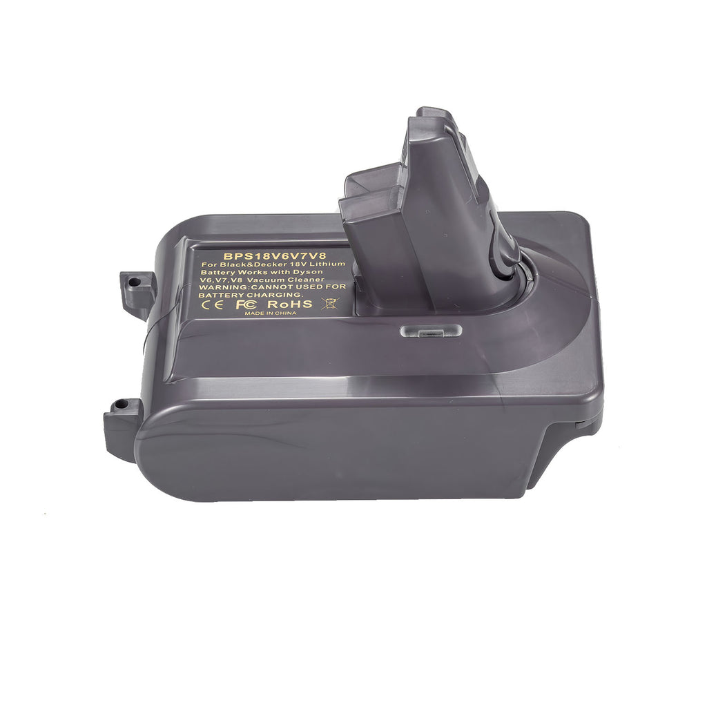 Black and Decker 20V to Dyson V6 Battery Adapter