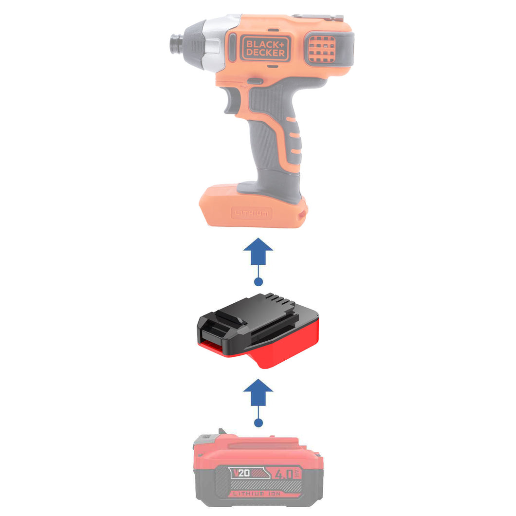 Craftsman 20V to Black and Decker 20V Battery Adapter