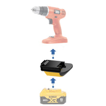 Load image into Gallery viewer, DeWalt 20V to Black and Decker 18V Ni-Cd Battery Adapter
