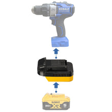 Load image into Gallery viewer, DeWalt 20V to Kobalt 24V Battery Adapter
