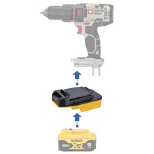 Load image into Gallery viewer, DeWalt 20V to Porter Cable 20V Battery Adapter
