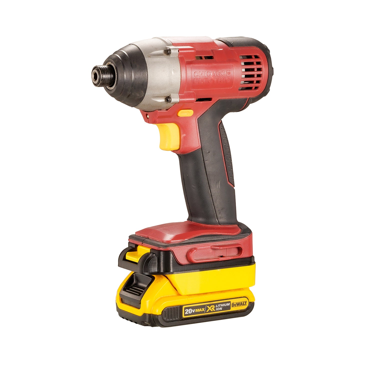 DeWalt 20V to Chicago Electric 18V Battery Adapter