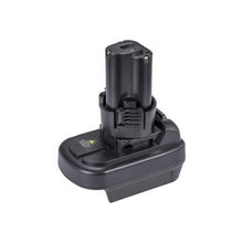 Load image into Gallery viewer, DeWalt 20V to Makita 10.8V / 12V (Post Style) Battery Adapter
