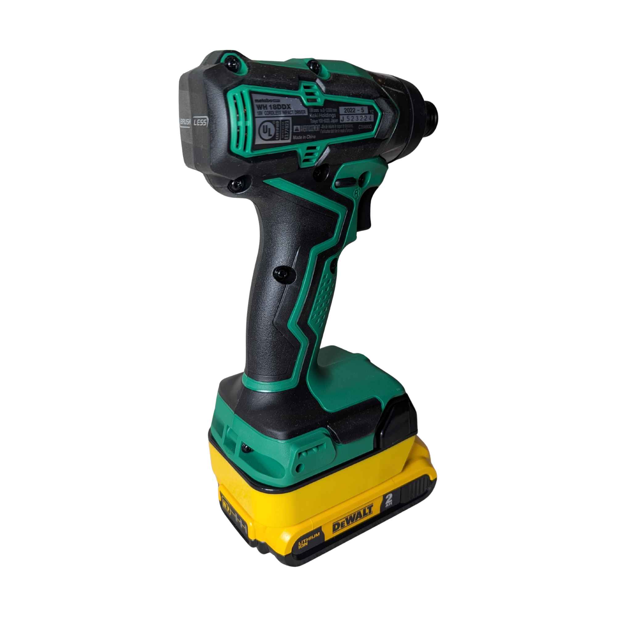 DeWalt 20V to Metabo HPT 18V Battery Adapter