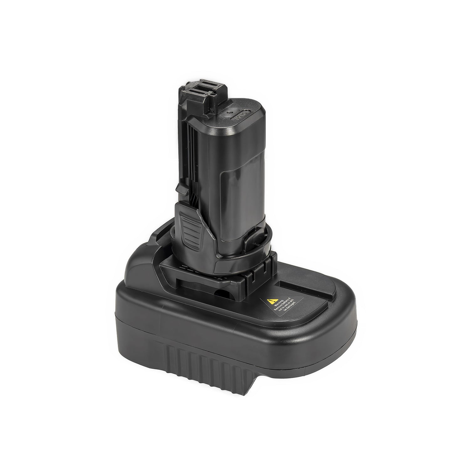 Makita 18V LXT to Dremel 12V 8220/8250 battery adapter - Dremel 12V tool-side post upward, battery-side base below