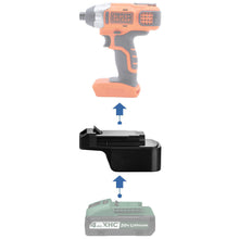 Load image into Gallery viewer, Masterforce 20V to Black and Decker 20V Battery Adapter
