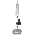 Milwaukee M18 to Dremel 12V 8220/8250 battery adapter - compatibility diagram with cordless rotary tool