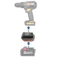 Load image into Gallery viewer, Milwaukee 18V to CAT 18V Battery Adapter
