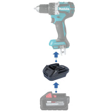 Load image into Gallery viewer, Milwaukee 18V to Makita 18V Battery Adapter
