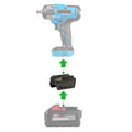 Milwaukee 18V to Mastercraft 20V (Blue) Battery Adapter
