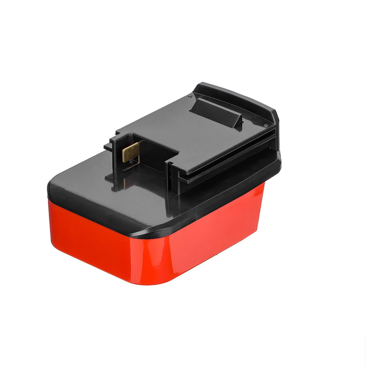 Milwaukee M18 to Porter Cable 18V Ni-Cd battery adapter - Porter Cable tool-side connection with copper blades
