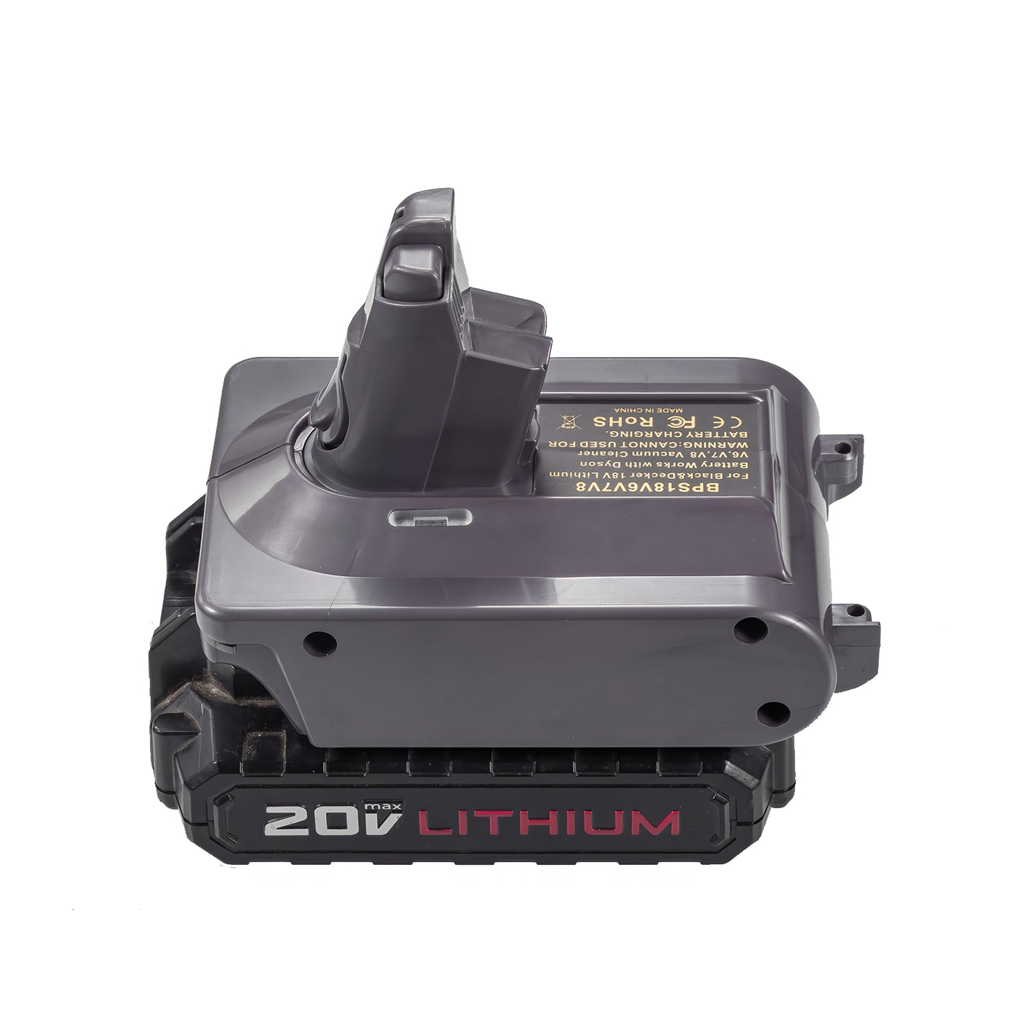 Porter Cable 20V to Dyson V8 Battery Adapter