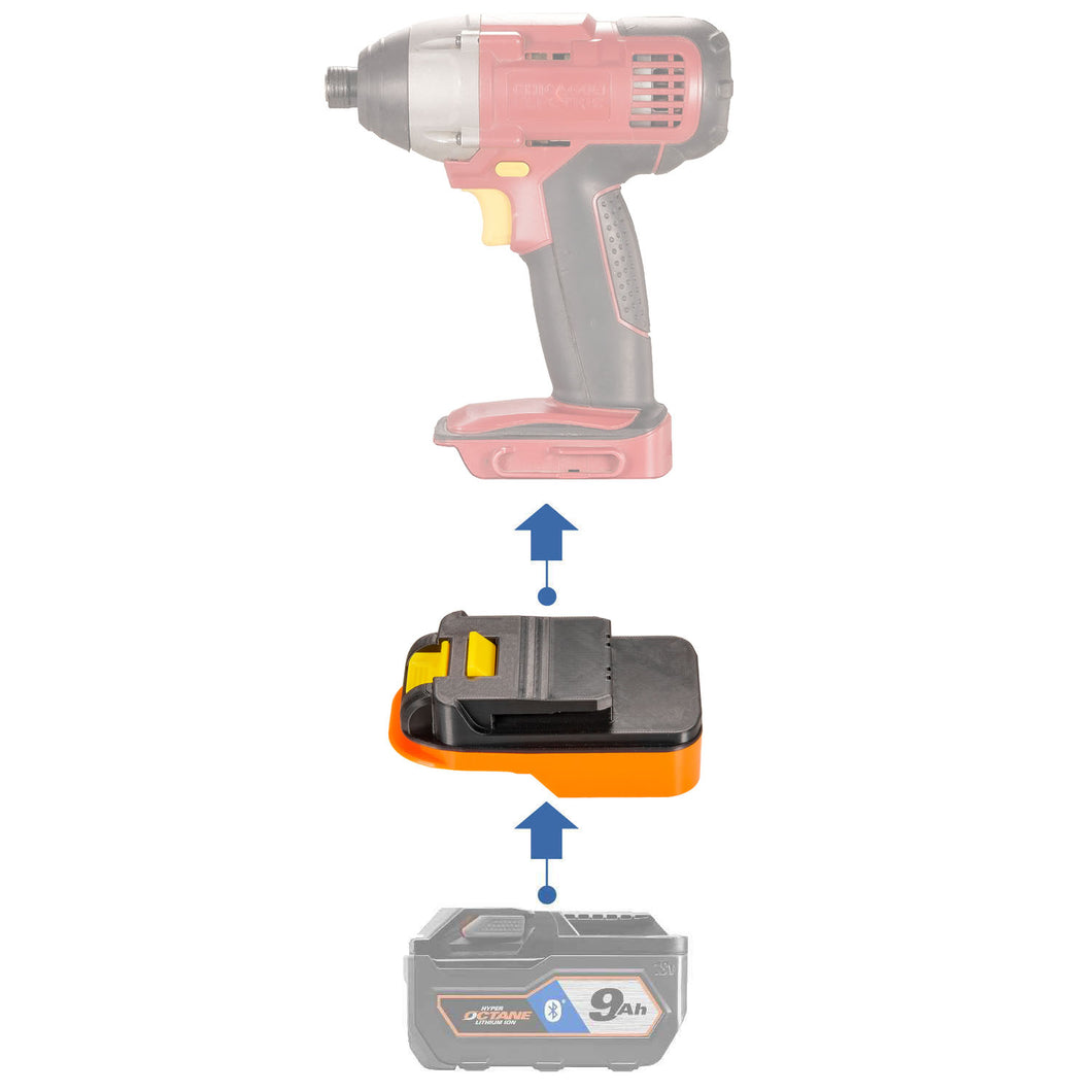 RIDGID 18V to Chicago Electric 18V Battery Adapter
