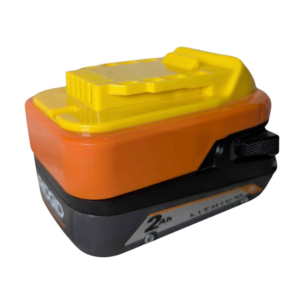 RIDGID 18V to DeWalt 20V Battery Adapter