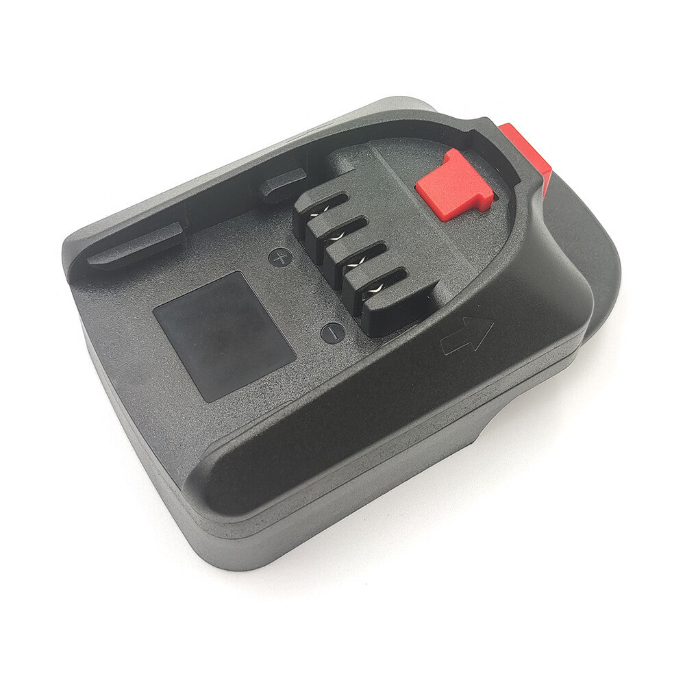 RIDGID 18V to Husqvarna 18V Aspire P4A battery adapter - Husqvarna tool-side connection from above