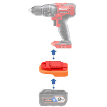 Load image into Gallery viewer, RIDGID 18V to Bauer 20V Battery Adapter
