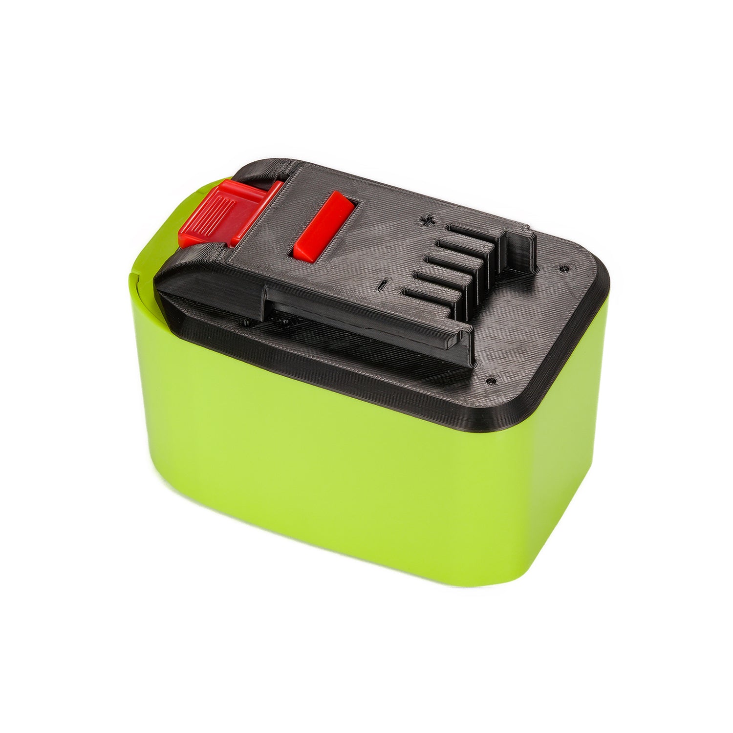 Ryobi 18V ONE+ to Mastercraft 20V (PWRPOD / Blue) battery adapter - Mastercraft tool-side connection, terminal slots