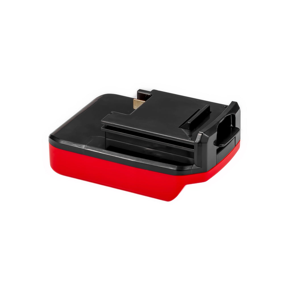 Stanley V20 to Porter Cable 18V Ni-Cd battery adapter - three-quarter view