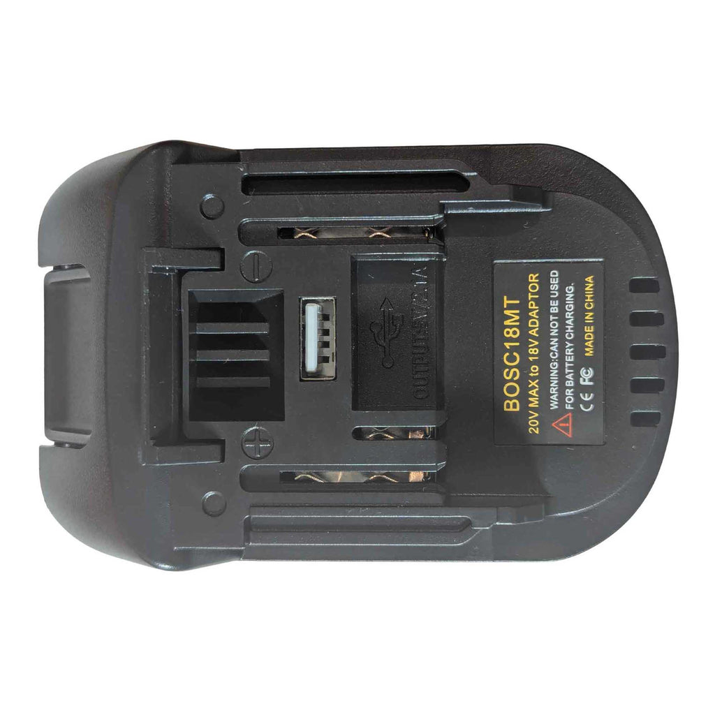Bosch (Green) 18V to RIDGID RED 18V Battery Adapter