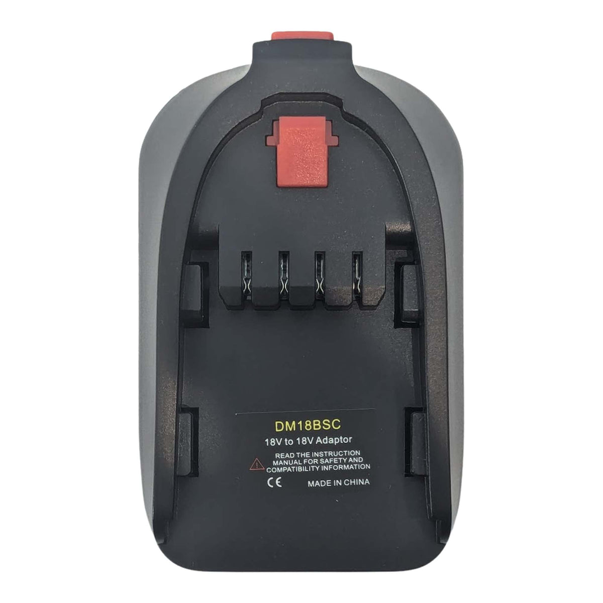 DeWalt 20V MAX to Gardena 18V P4A battery adapter - underside