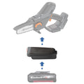 Einhell 18V PXC to Husqvarna 18V Aspire P4A battery adapter - installation guide