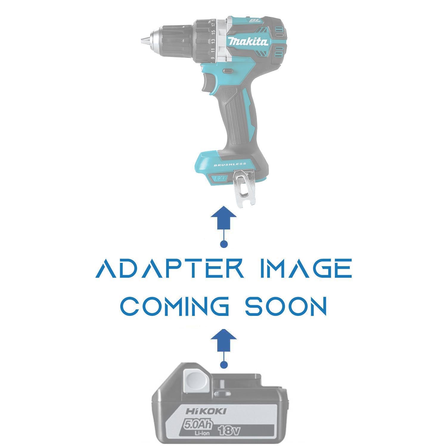 Hikoki 18V to Makita 18V Battery Adapter