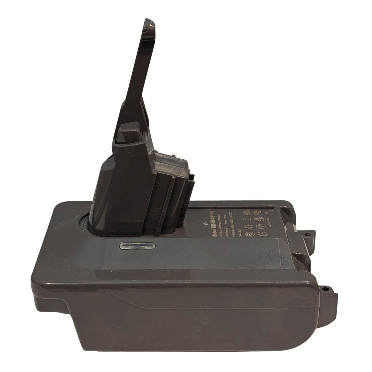 Makita 18V LXT to Dyson V7 battery adapter: Adapter, Left Side
