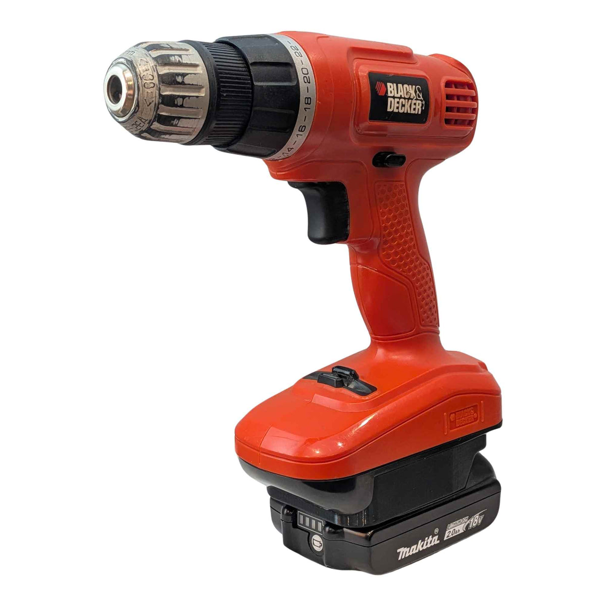 Makita 18V to Black and Decker 18V Ni-Cd Battery Adapter