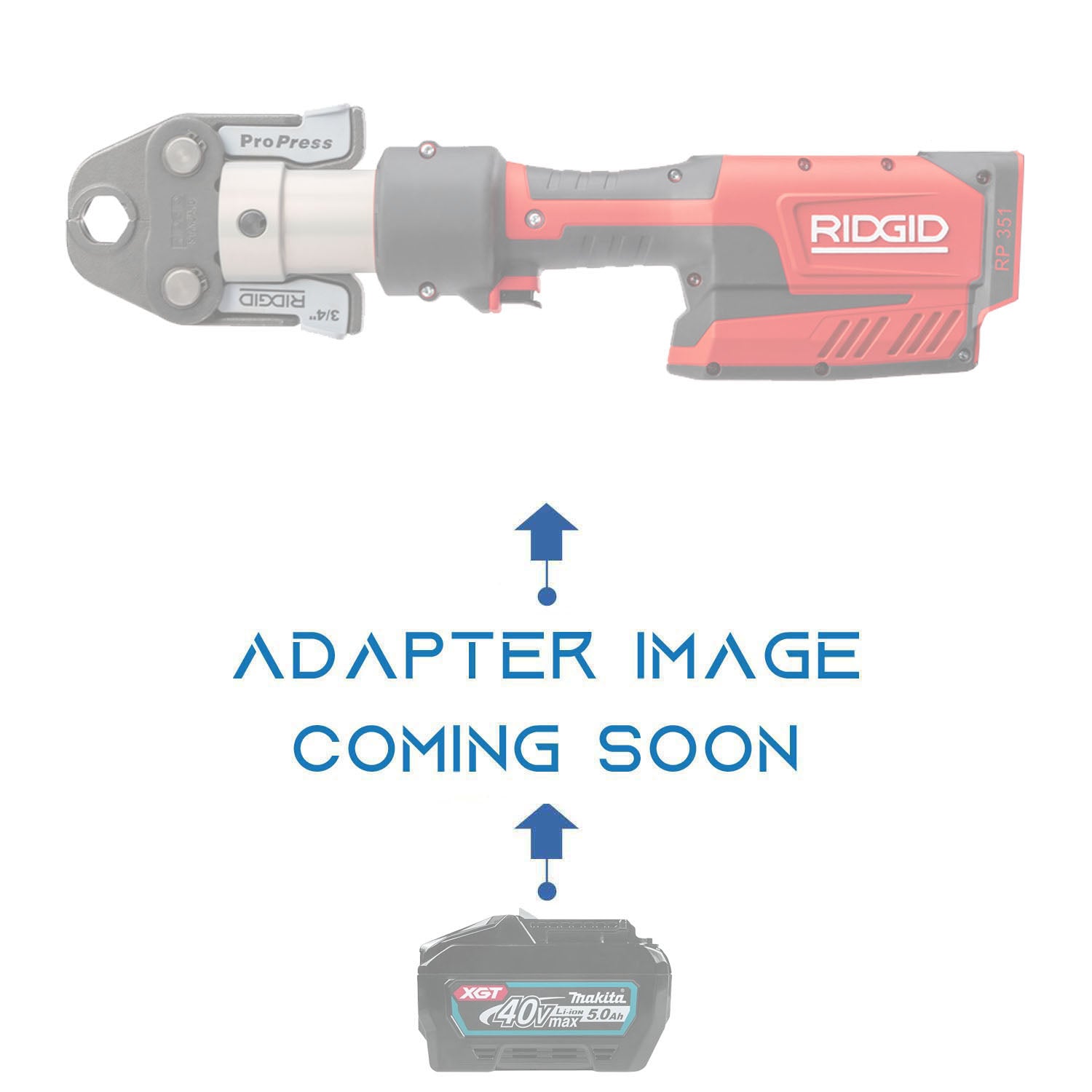 Makita 36V/40V to RIDGID RED 18V Battery Adapter