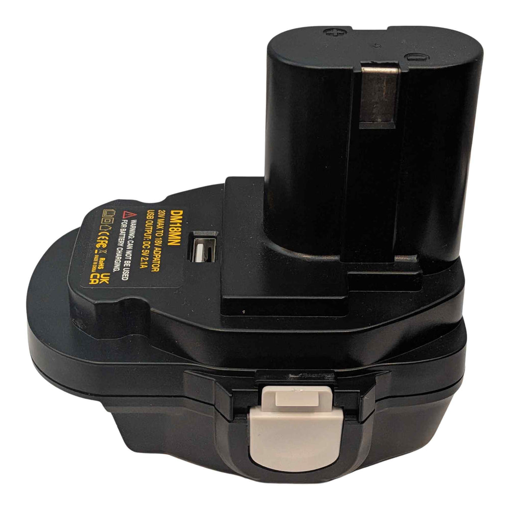 Milwaukee 18V to Makita 18V (Ni-Cd) Battery Adapter