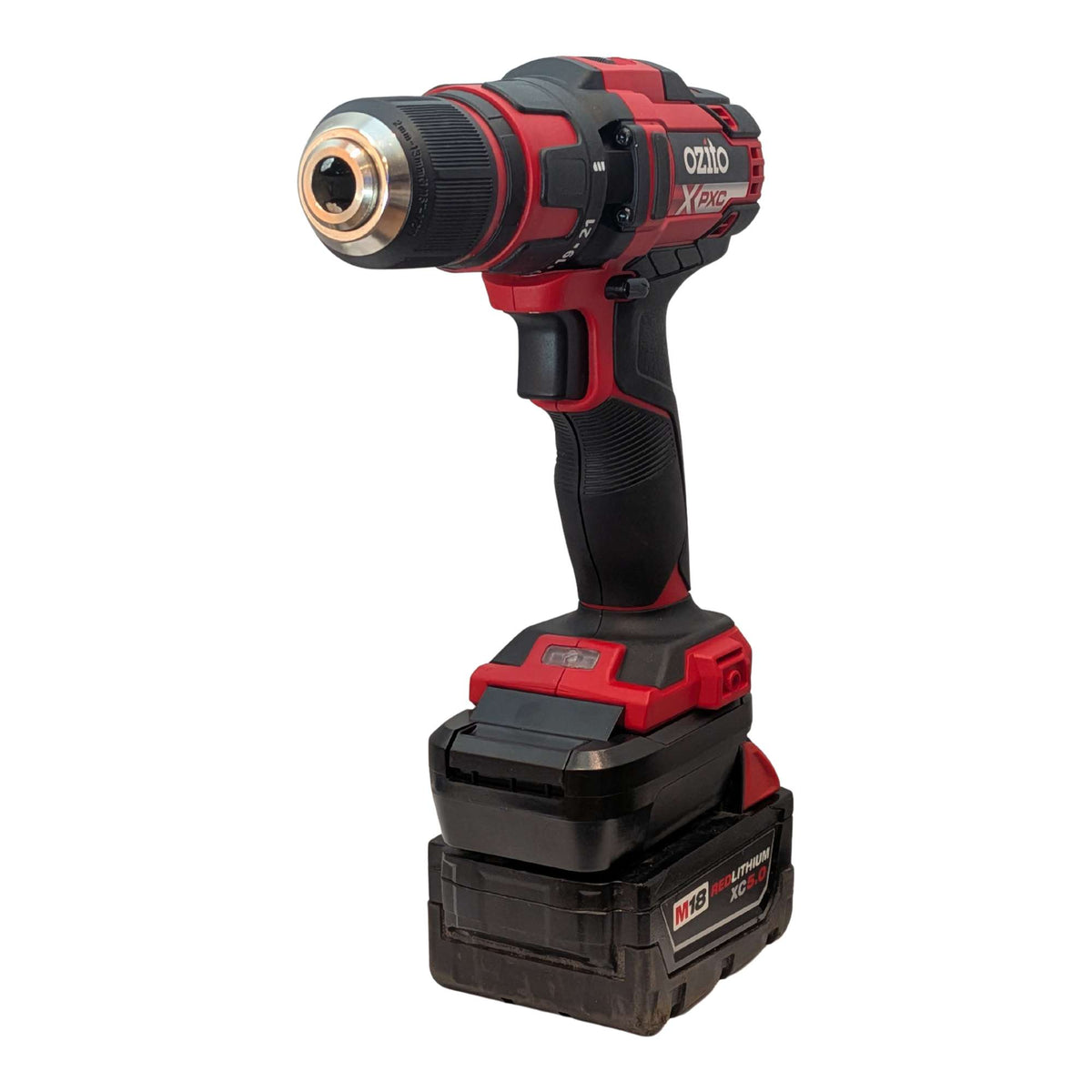 Milwaukee 18V to Ozito PXC 18V Battery Adapter