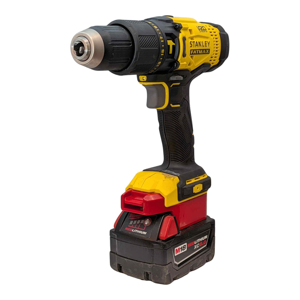 Milwaukee 18V to Stanley FATMAX V20 Battery Adapter
