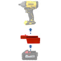 Milwaukee 18V to Stanley FATMAX V20 Battery Adapter