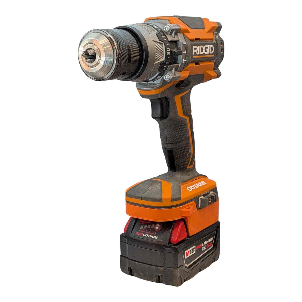 Milwaukee 18V to RIDGID 18V Battery Adapter