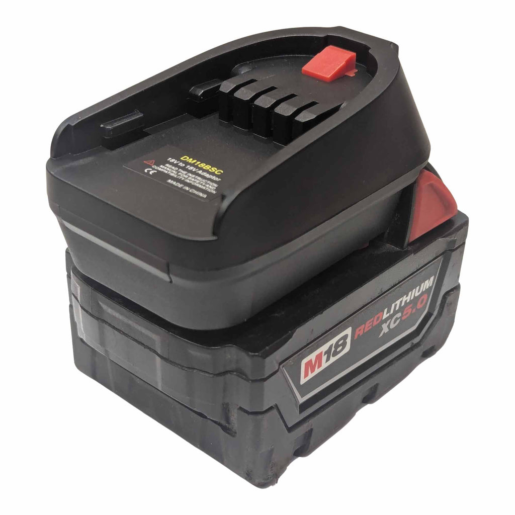 Milwaukee 18V to Bosch (Green) 18V Battery Adapter