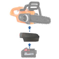 Milwaukee M18 to Flymo 18V P4A battery adapter - installation guide