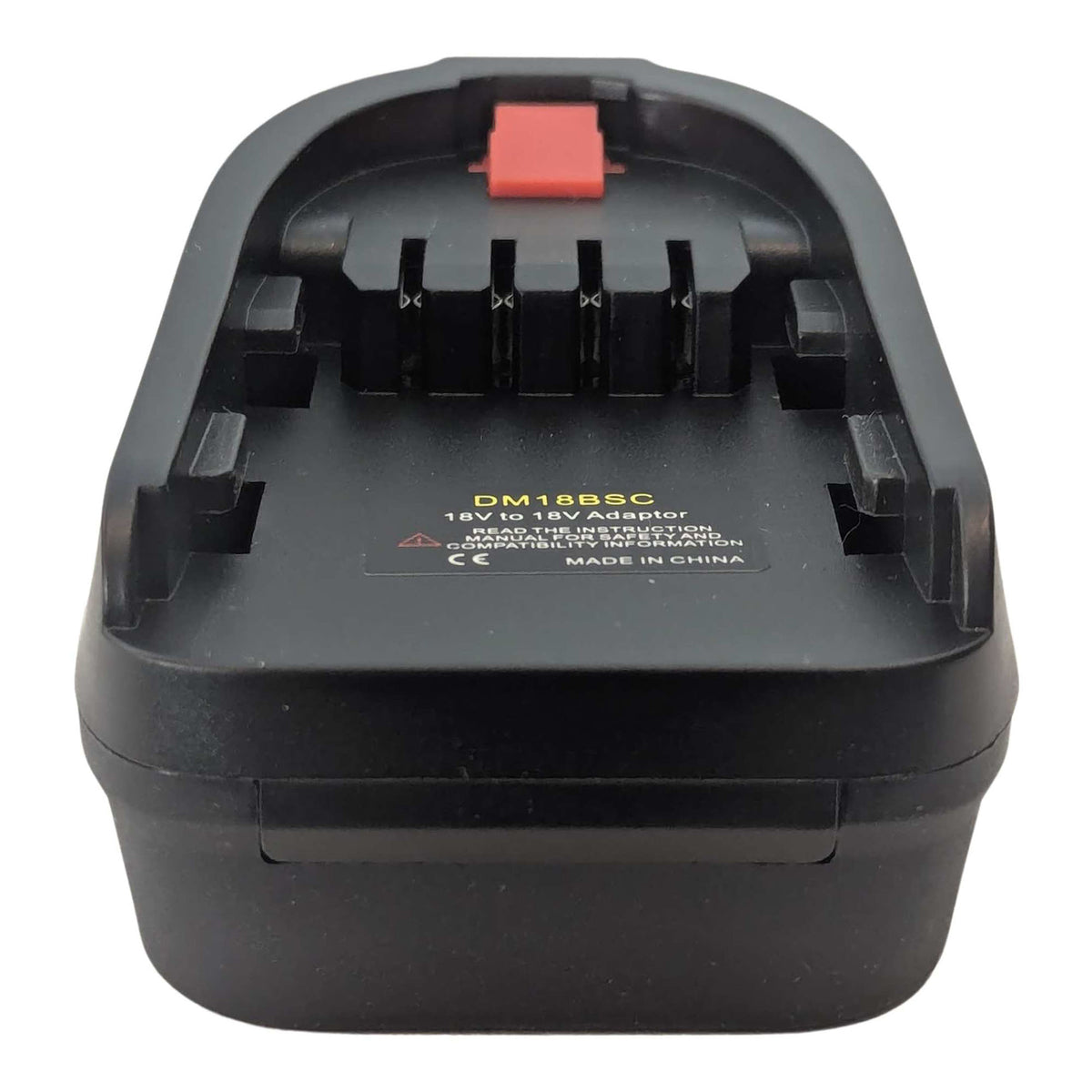 Milwaukee M18 to Gardena 18V P4A battery adapter - battery slot