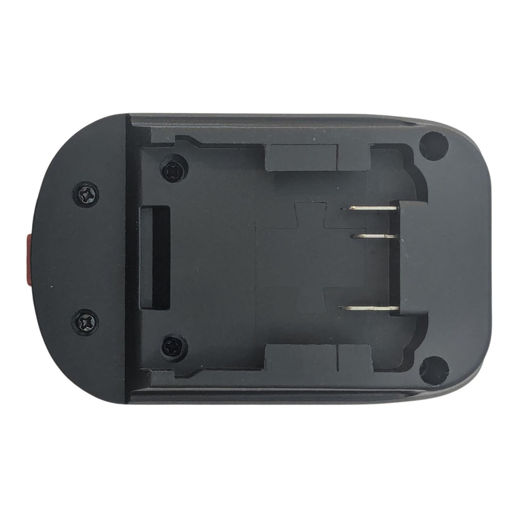 Milwaukee M18 to Gardena 18V P4A battery adapter - bottom view