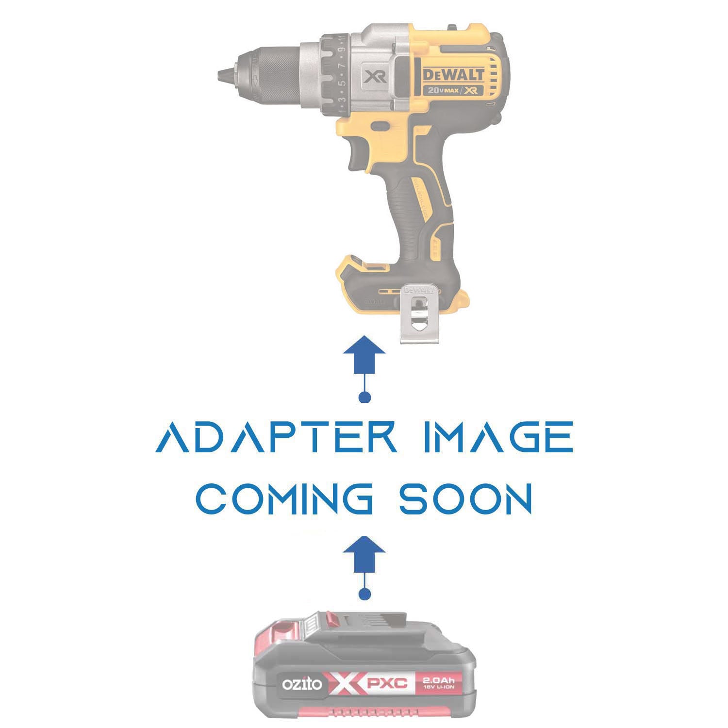 Ozito PXC 18V to DeWalt 20V Battery Adapter