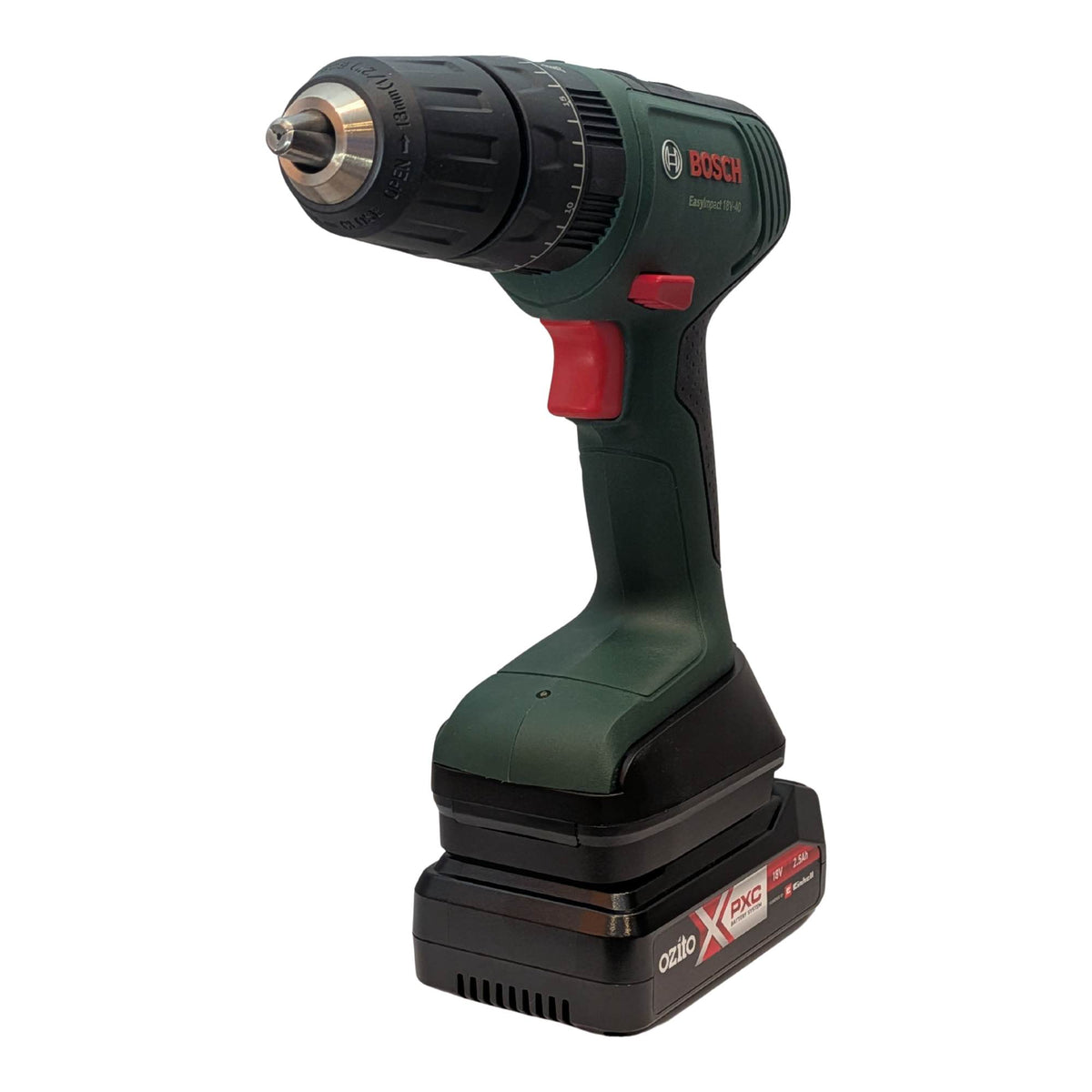 Ozito PXC 18V to Bosch (Green) 18V Battery Adapter