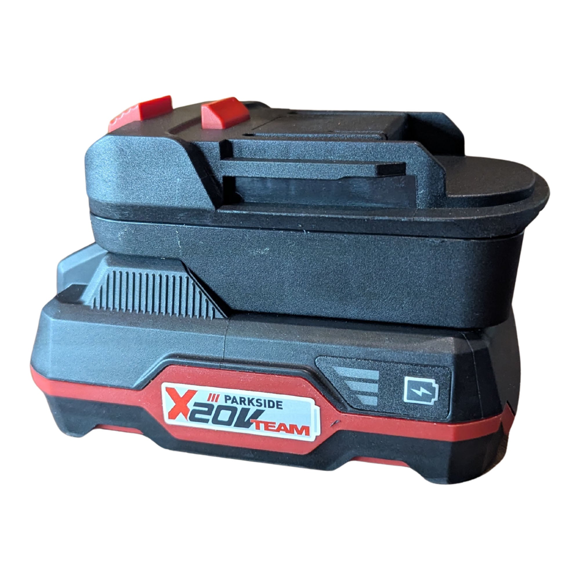 Parkside X20V to RIDGID RED 18V Battery Adapter