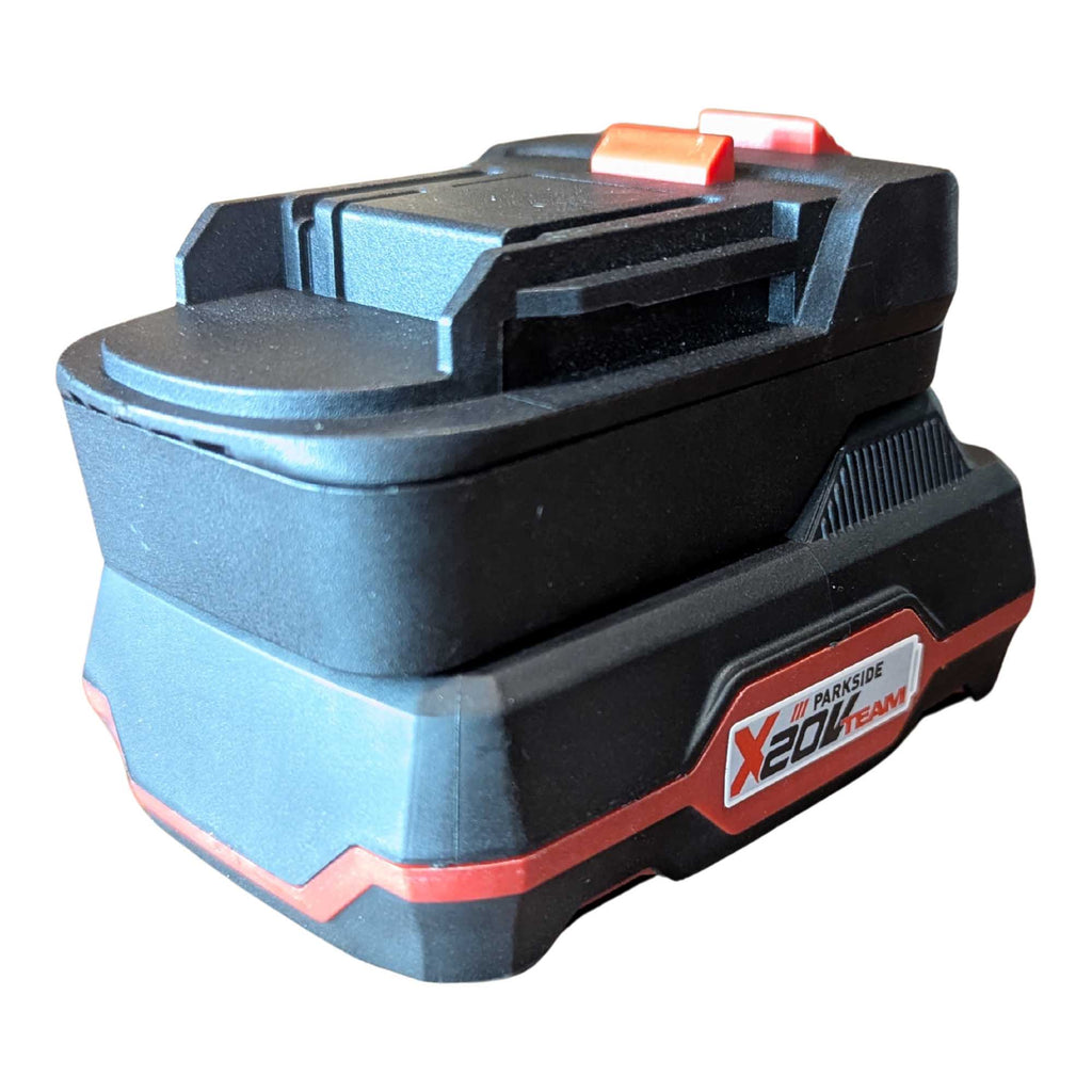 Parkside X20V to RIDGID RED 18V Battery Adapter