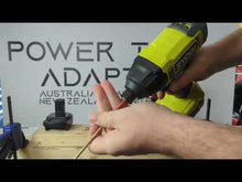Load and play video in Gallery viewer, Milwaukee 18V to Ryobi 18V Battery Adapter
