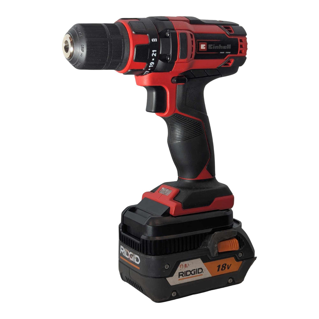 RIDGID 18V to Einhell PXC 18V Battery Adapter
