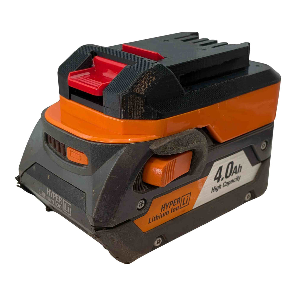 RIDGID 18V to Erbauer 18V EXT Battery Adapter